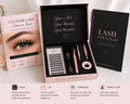 Cluster Eyelash Extenstion Starter Kit & Professional Online Portfolio